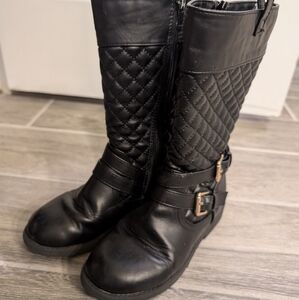 Dream Pairs Black Boots Girls Size 1